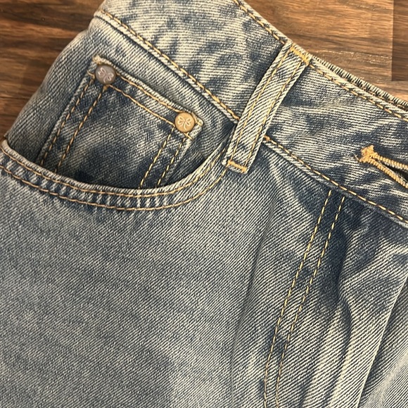 NWT Loveshack Fancy Risia Skirt. Montauk Blue, Size 24 - Picture 5 of 11